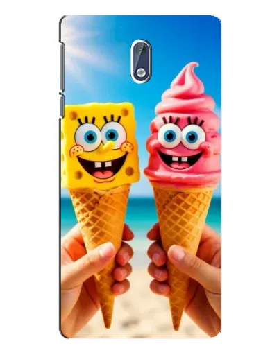 Чохол для Nokia 3 з картинкою «Спанч Боб морозиво»