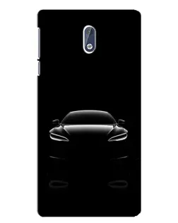 Чохол для Nokia 3 з картинкою «Силует Tesla Night»