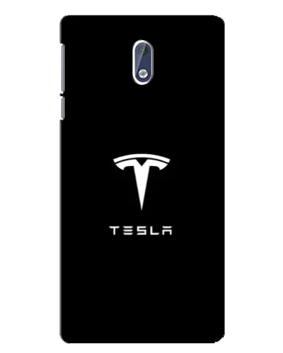 Чохол для Nokia 3 з картинкою «Tesla White Logo»