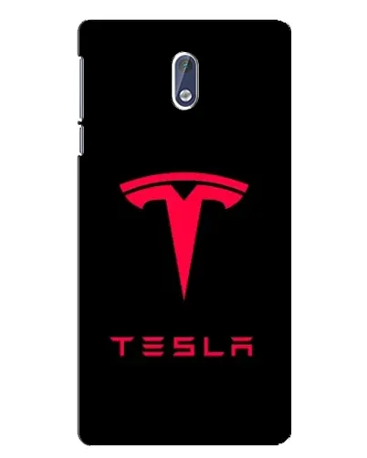 Чохол для Nokia 3 з картинкою «Tesla Red Logo»
