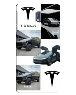 Чохол для Nokia 3 з картинкою «Колаж Cybertruck Tesla»
