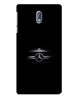 Чохол для Nokia 3 з картинкою «Mercedes — абстрактні лінії»