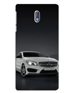Чохол для Nokia 3 з картинкою «Mercedes AMG GT Silver»