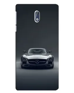 Чохол для Nokia 3 з картинкою «Mercedes на чорному»