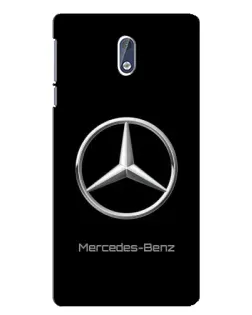 Чохол для Nokia 3 з картинкою «Mercedes Silver Logo»