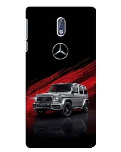 Чохол для Nokia 3 з картинкою «Mercedes G-Class червоний»