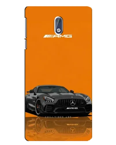 Чохол для Nokia 3 з картинкою «Помаранчевий Mercedes AMG»