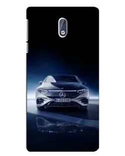 Чохол для Nokia 3 з картинкою «Нічний Mercedes EQ»