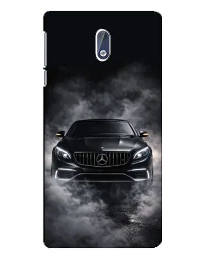 Чохол для Nokia 3 з картинкою «Mercedes у диму»