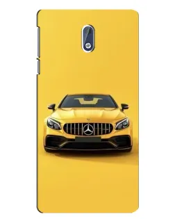 Чохол для Nokia 3 з картинкою «Жовтий Mercedes GT»