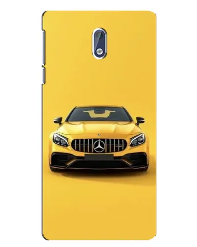 Чохол для Nokia 3 з картинкою «Жовтий Mercedes GT»