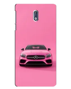 Чохол для Nokia 3 з картинкою «Рожевий Mercedes AMG»