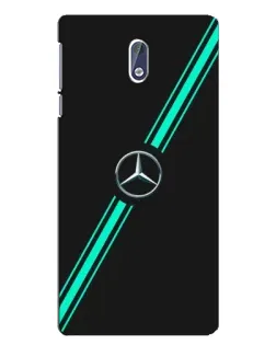 Чохол для Nokia 3 з картинкою «Спортивні лінії Mercedes»