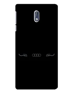 Чохол для Nokia 3 з картинкою «Audi — світловий підпис»