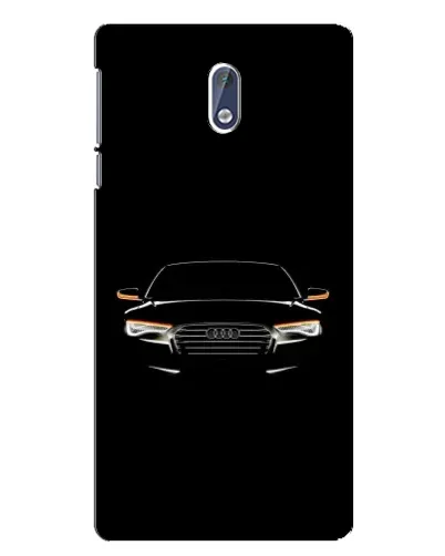 Чехол для Nokia 3 с картинкой «Audi — ночной контур»