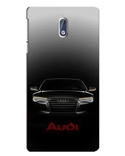 Чехол для Nokia 3 с картинкой «Audi — градиентный контур»
