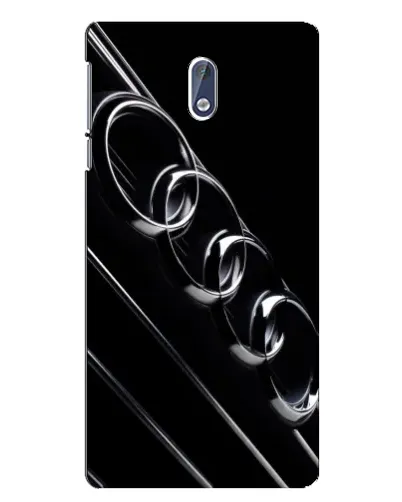 Чехол для Nokia 3 с картинкой «Audi — абстрактные кольца»