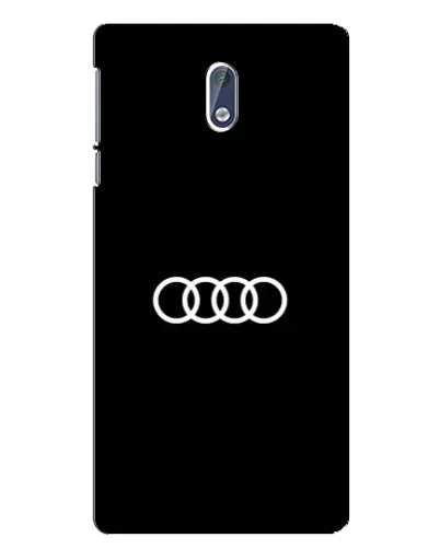 Чехол для Nokia 3 с картинкой «Audi White Logo»