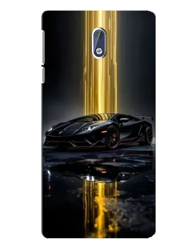 Чохол для Nokia 3 з картинкою «Нічний Lamborghini драйв»