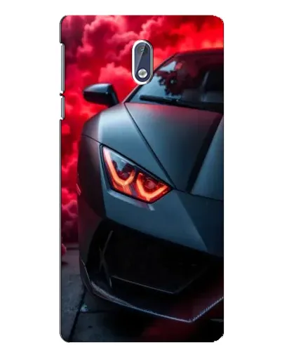 Чохол для Nokia 3 з картинкою «Lamborghini червоне сяйво»