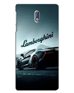 Чохол для Nokia 3 з картинкою «Класичний Lamborghini надпис»