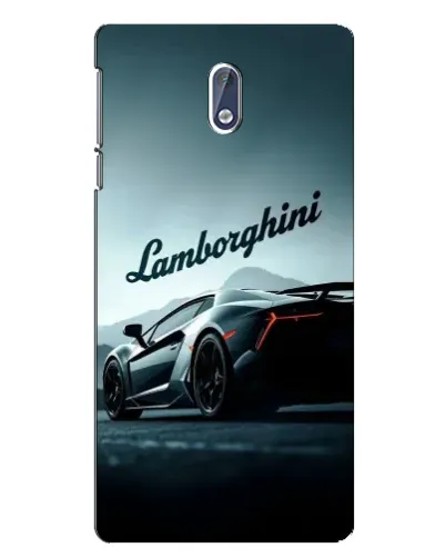 Чохол для Nokia 3 з картинкою «Класичний Lamborghini надпис»
