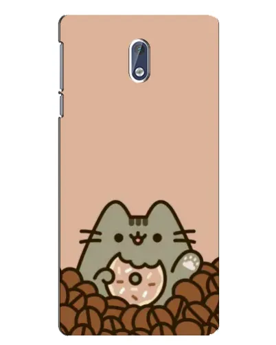 Чохол для Nokia 3 з картинкою «Кавовий Пушин»