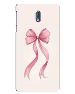 Чехол для Nokia 3 с картинкой «Розовый бант»