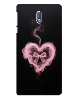Чехол для Nokia 3 с картинкой «Дымчатое сердце»