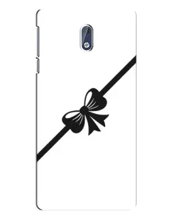 Чехол для Nokia 3 с картинкой «Диагональный бант»