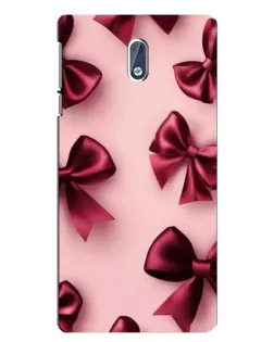 Чехол для Nokia 3 с картинкой «Бордовый атлас»