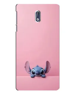 Чехол для Nokia 3 с картинкой «Stitch выглядывает» Чехол для Nokia 3 с картинкой «Stitch выглядывает»