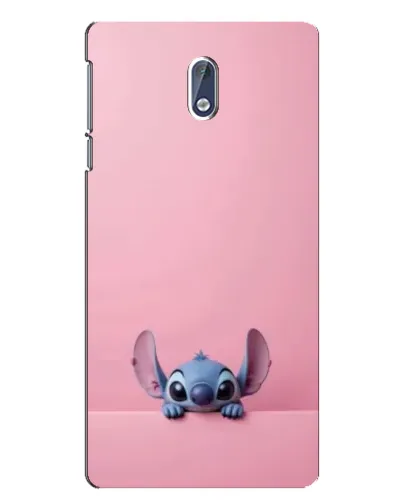 Чехол для Nokia 3 с картинкой «Stitch выглядывает»