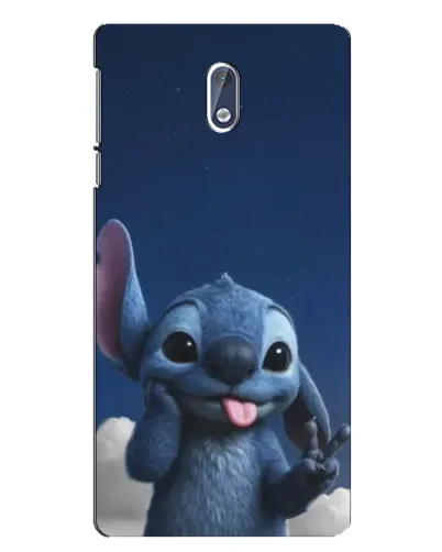 Чехол для Nokia 3 с картинкой «Стич в облаках»