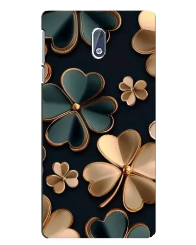 Чехол для Nokia 3 с картинкой «Клевер в золоте»