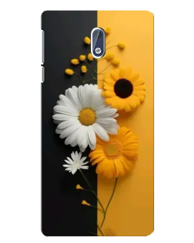 Чехол для Nokia 3 с картинкой «Подсолнух и ромашка»