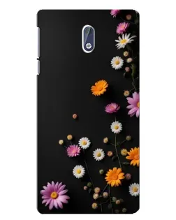 Чехол для Nokia 3 с картинкой «Цветочная композиция»