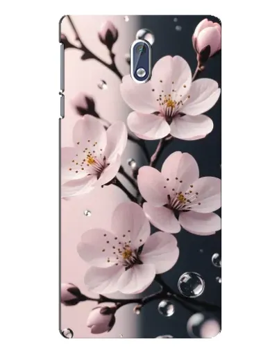 Чохол для Nokia 3 з картинкою «Ніжня сакура та краплі» Чохол для Nokia 3 з картинкою «Ніжня сакура та краплі»