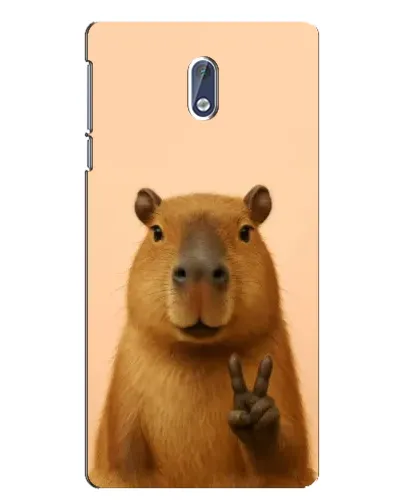 Чохол для Nokia 3 з картинкою «Капібара вікторія»