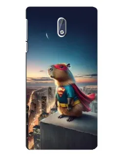 Чохол для Nokia 3 з картинкою «Капі-мен супергерой»