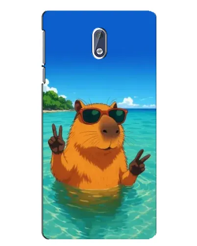 Чохол для Nokia 3 з картинкою «Морська капібара»