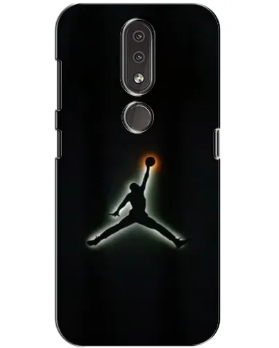 Чехол для Nokia 4.2 с картинкой «Jordan Gradient Logo»