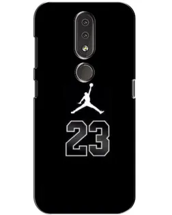 Чехол для Nokia 4.2 с картинкой «Jordan Flight 23»