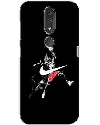 Чехол для Nokia 4.2 с картинкой «Jordan Jumpman»