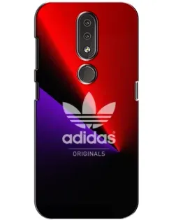 Чохол для Nokia 4.2 з картинкою «Adidas Red Neon» Чохол для Nokia 4.2 з картинкою «Adidas Red Neon»