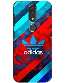 Чохол для Nokia 4.2 з картинкою «Абстракція Adidas»