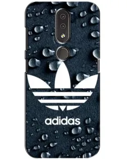 Чохол для Nokia 4.2 з картинкою «Adidas Trefoil Blue»