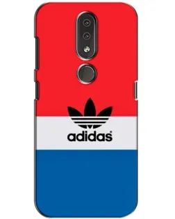 Чохол для Nokia 4.2 з картинкою «Ретро блоки Adidas»