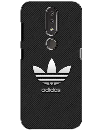 Чохол для Nokia 4.2 з картинкою «Adidas Карбонова текстура» Чохол для Nokia 4.2 з картинкою «Adidas Карбонова текстура»
