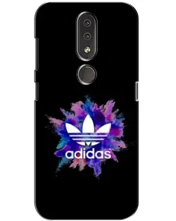Чохол для Nokia 4.2 з картинкою «Вибух фарб Adidas»